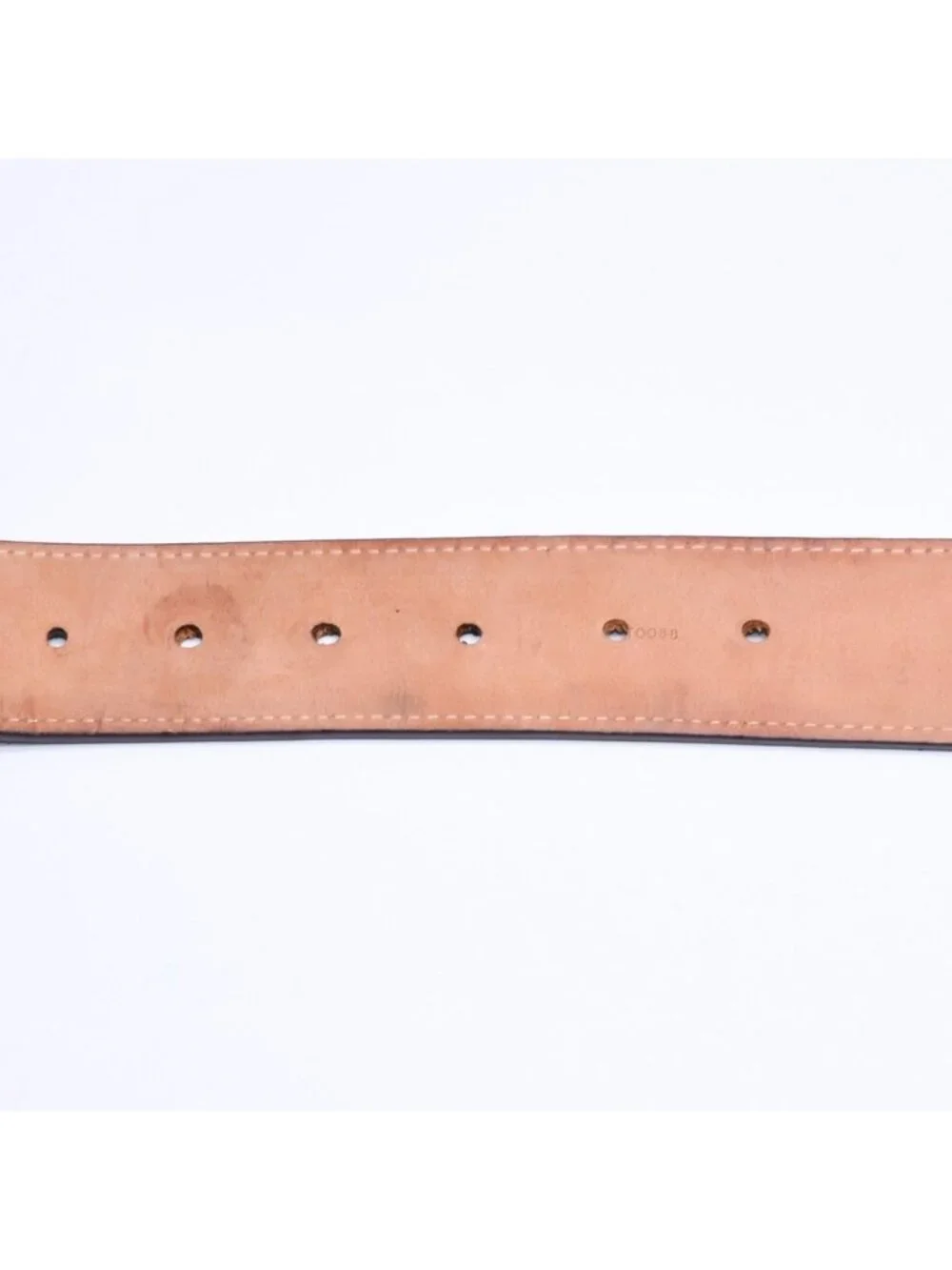 Louis Vuitton Sancouture Belt LV Monogram 38/95 Gold